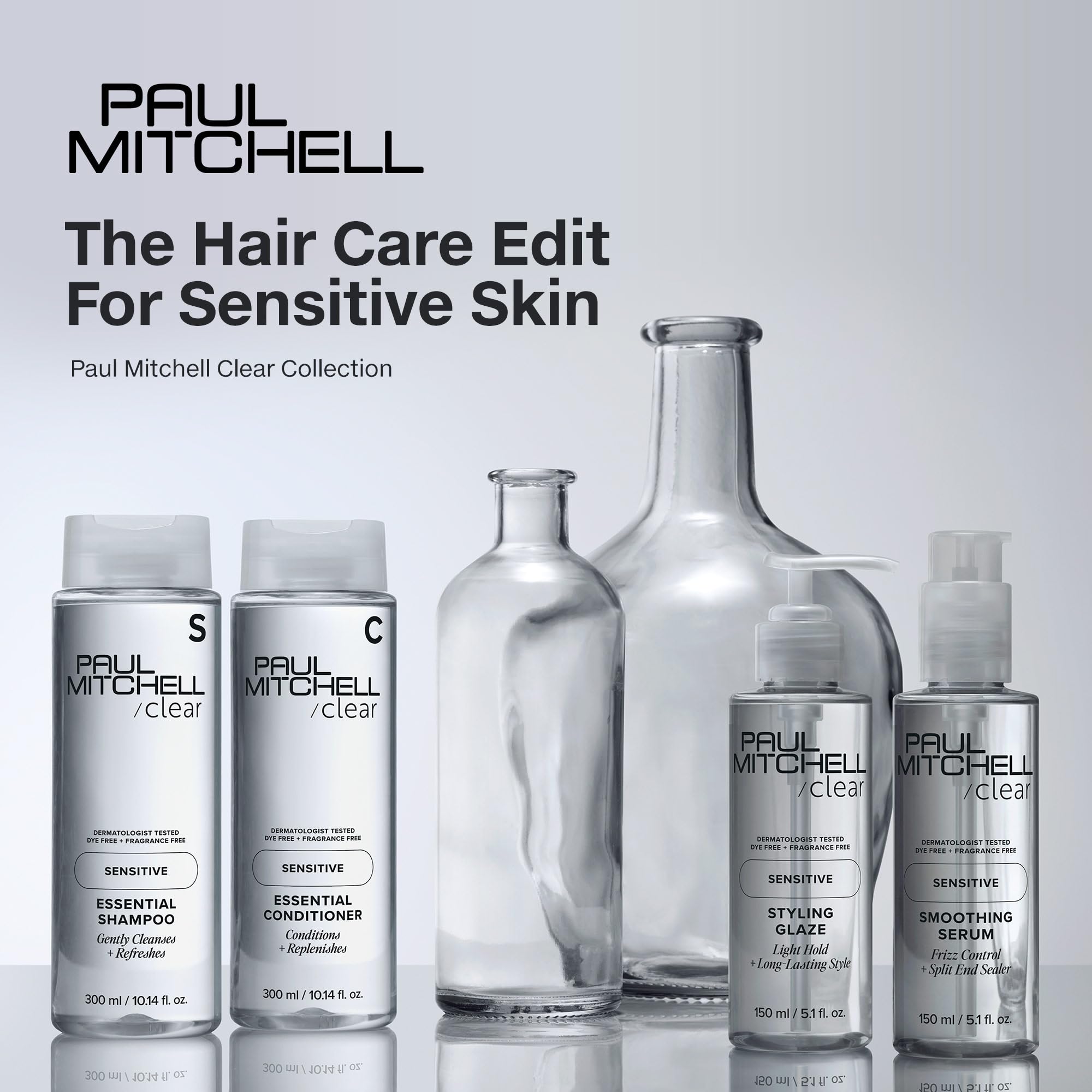 Etiqueta sostenible de Paul Mitchell, diseño para mayor reciclabilidad.