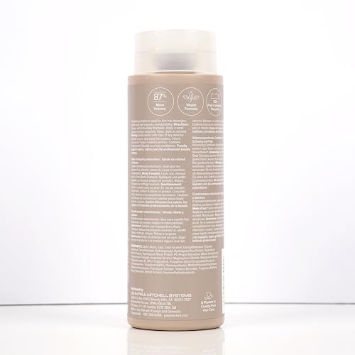Paul Mitchell Extra-Body Conditioner, frasco, cabello más manejable y con cuerpo.