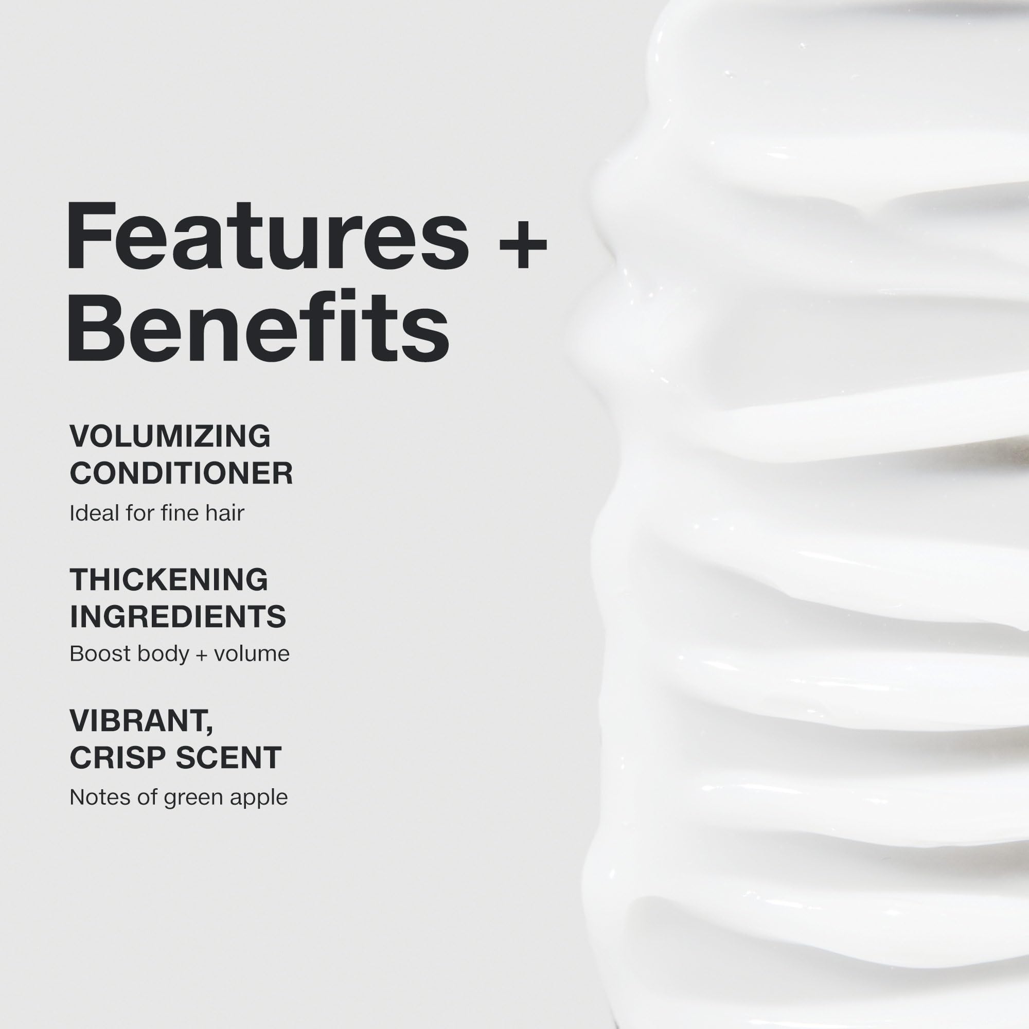 Paul Mitchell Extra-Body Conditioner, textura suave que facilita el des Entrelazado y la manejabilidad.