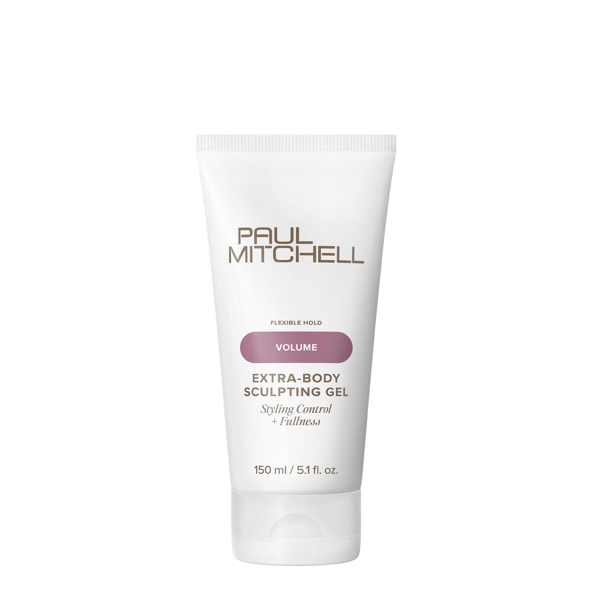 Paul Mitchell Extra-Body Gel envase visto de cerca para facilitar la aplicación diaria