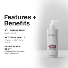 Paul Mitchell Root Boost cap highlights compact packaging and easy handling.