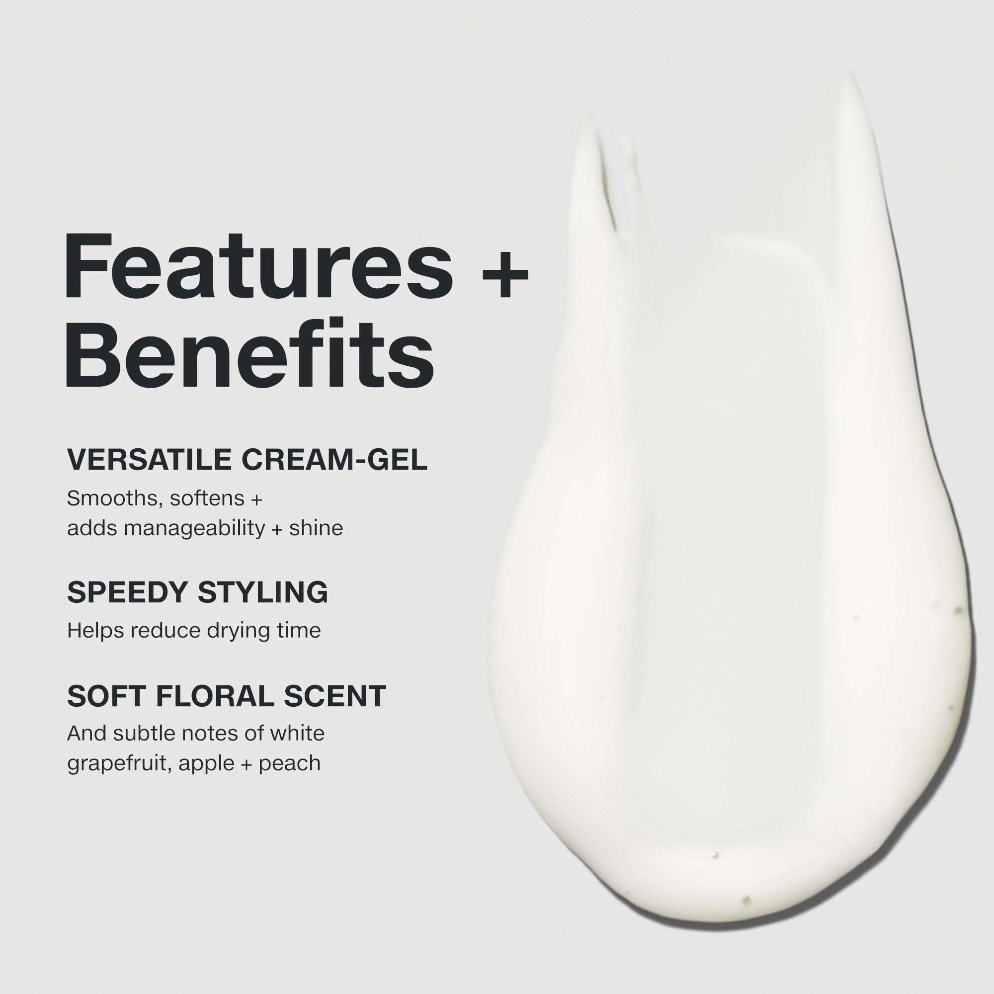 Paul Mitchell Fast Form on hair texture delivering soft hold.