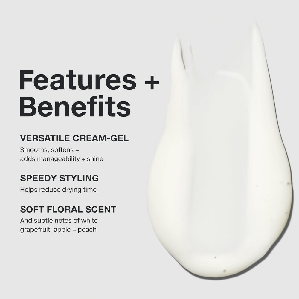 Paul Mitchell Fast Form on hair texture delivering soft hold.