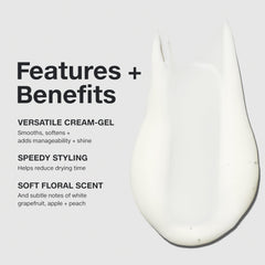 Paul Mitchell Fast Form on hair texture delivering soft hold.