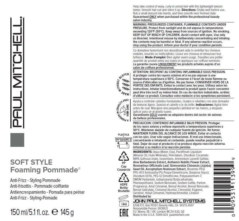 Uso diario de Paul Mitchell Foaming Pomade para cabello rizado