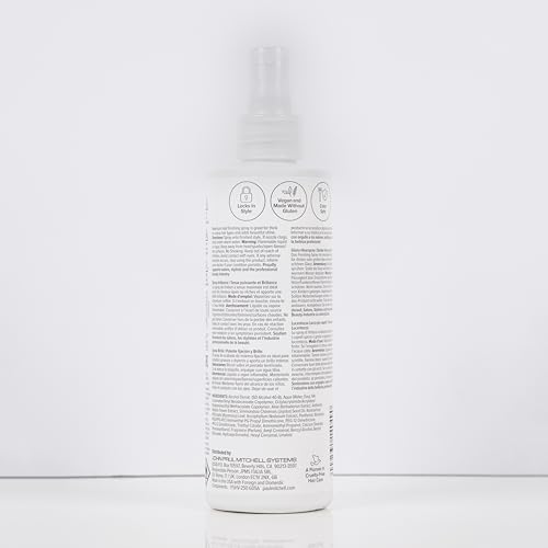 Paul Mitchell Freeze and Shine hairspray eco-friendly packaging emphasizing PCR materials.