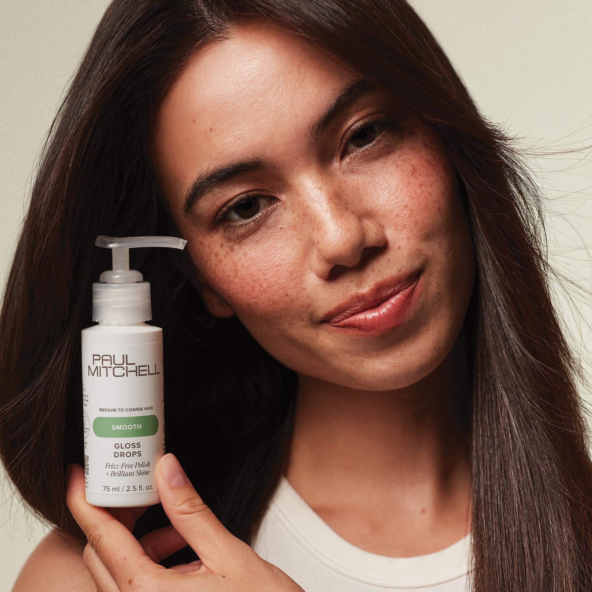 Citrus floral fragrance of Paul Mitchell Gloss Drops with lemon and rose notes.