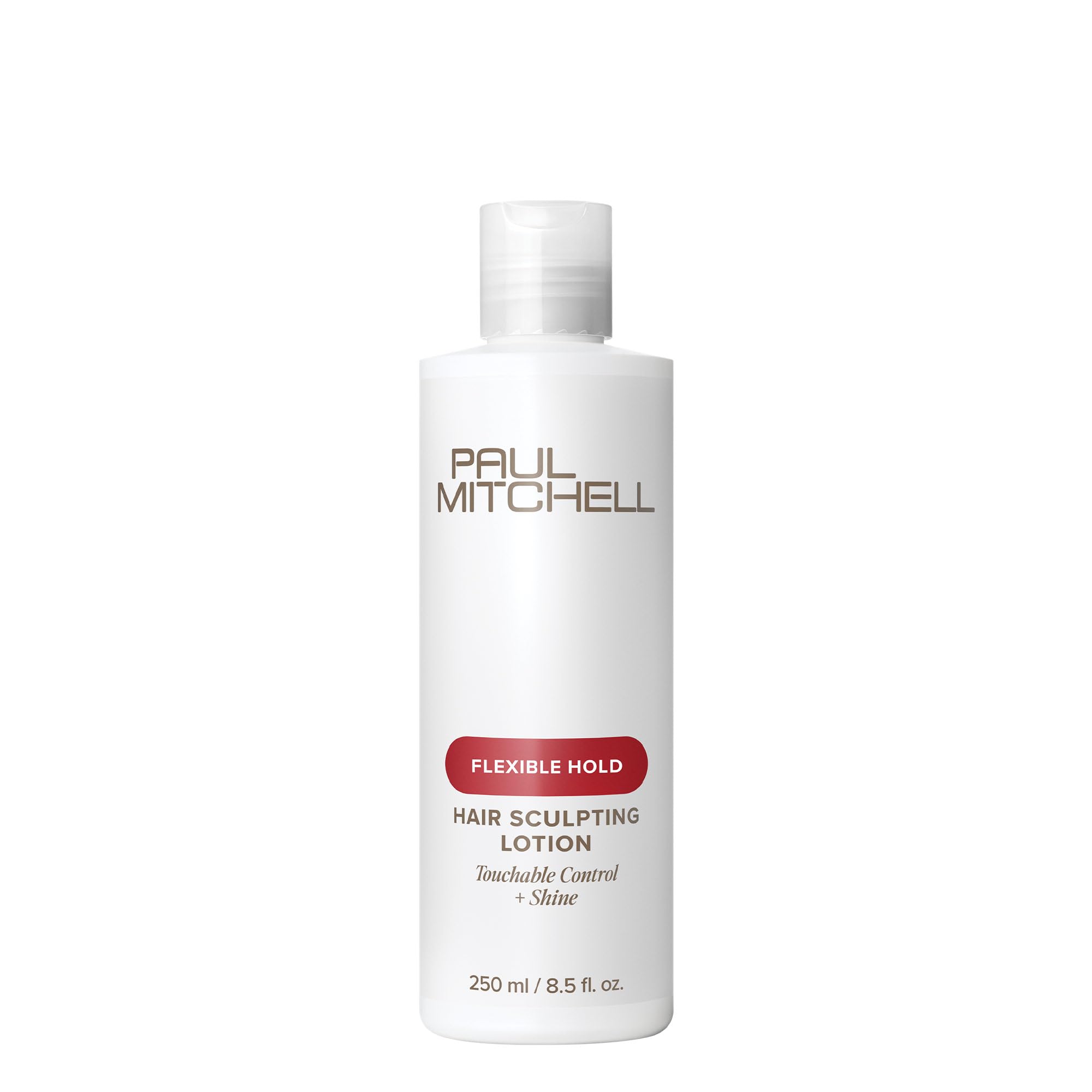 Paul Mitchell Hair Sculpting Lotion frasco brillante con acabado flexible y brillo