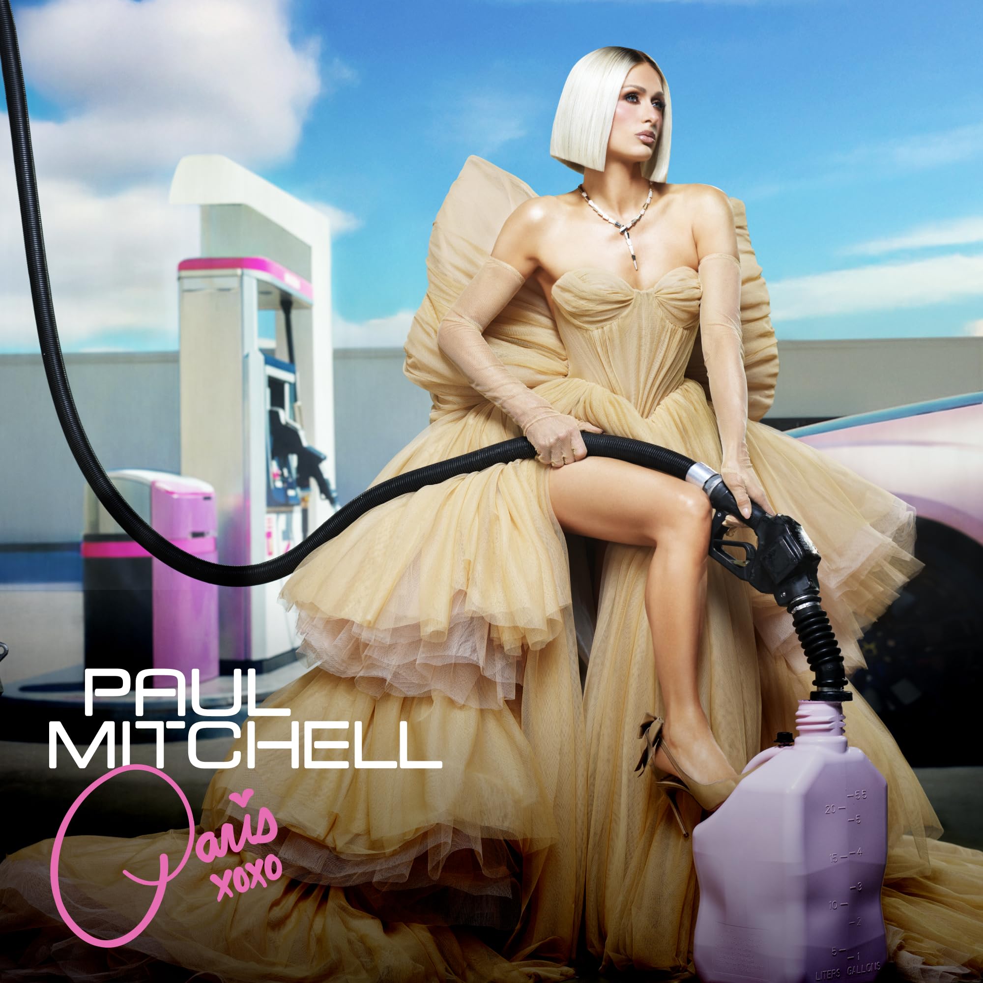 Paul Mitchell Hot Off The Press spray mist enables fast even application.