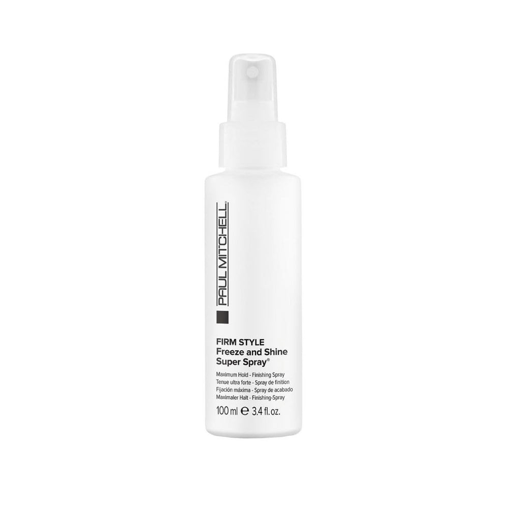 Paul Mitchell laca fijación extrema con brillo para peinados firmes.