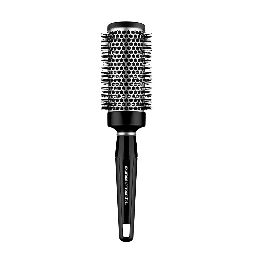 Paul Mitchell Express Ion Round Brush with large drying barrel speeds blow-drying and smooths flyaways