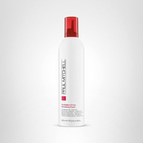Paul Mitchell Sculpting Foam suitable for all hair types with balanced moisture.