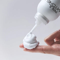 Paul Mitchell Sculpting Foam close-up demonstrating conditioning and silky shine.
