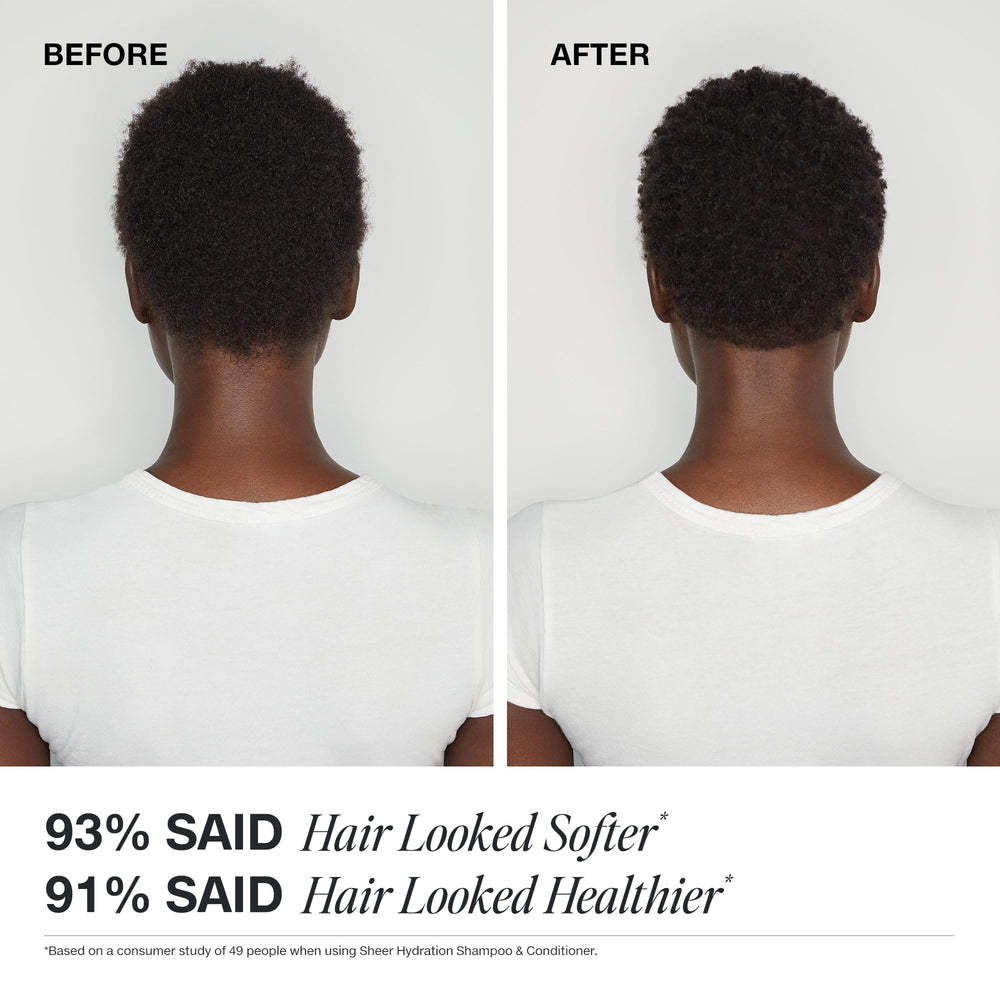 Aplicación diaria del acondicionador Paul Mitchell para cabello seco