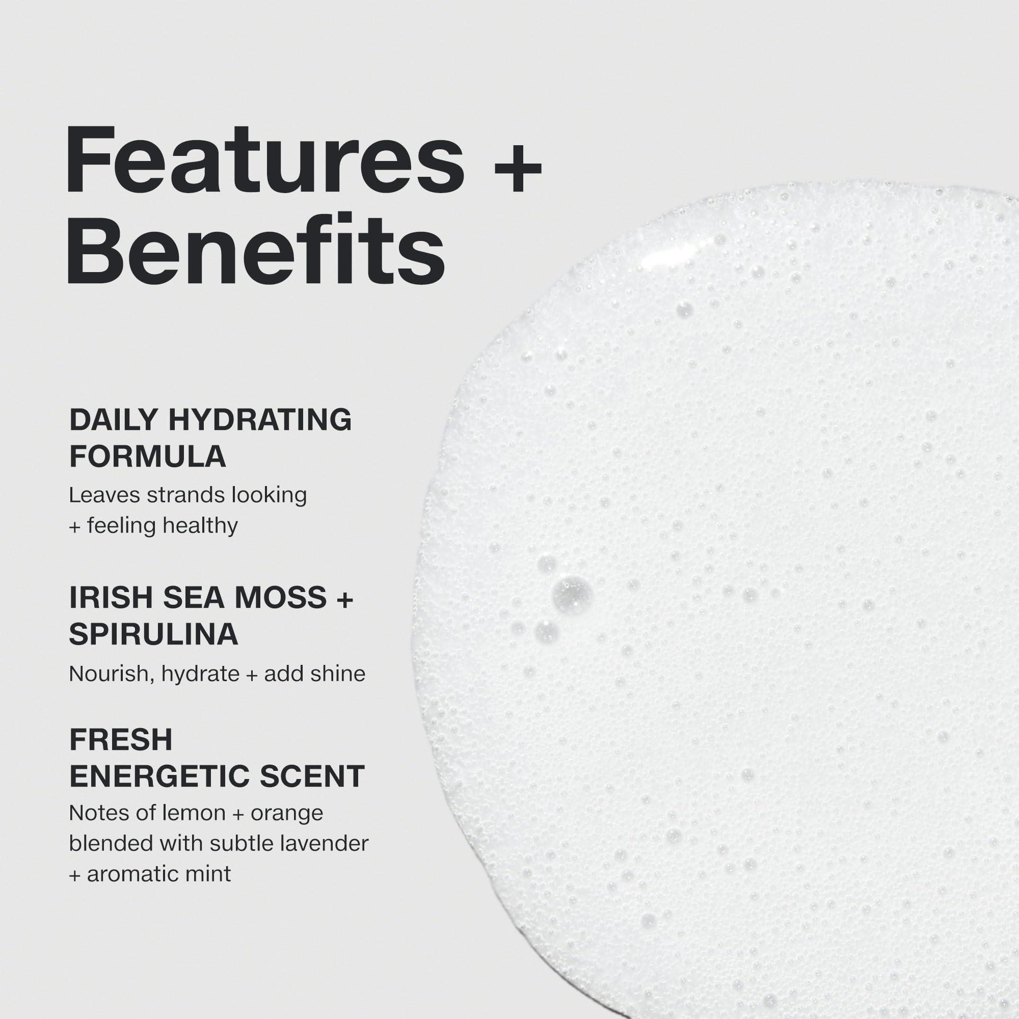 Paul Mitchell Sheer Hydration Shampoo lather close-up showing softness
