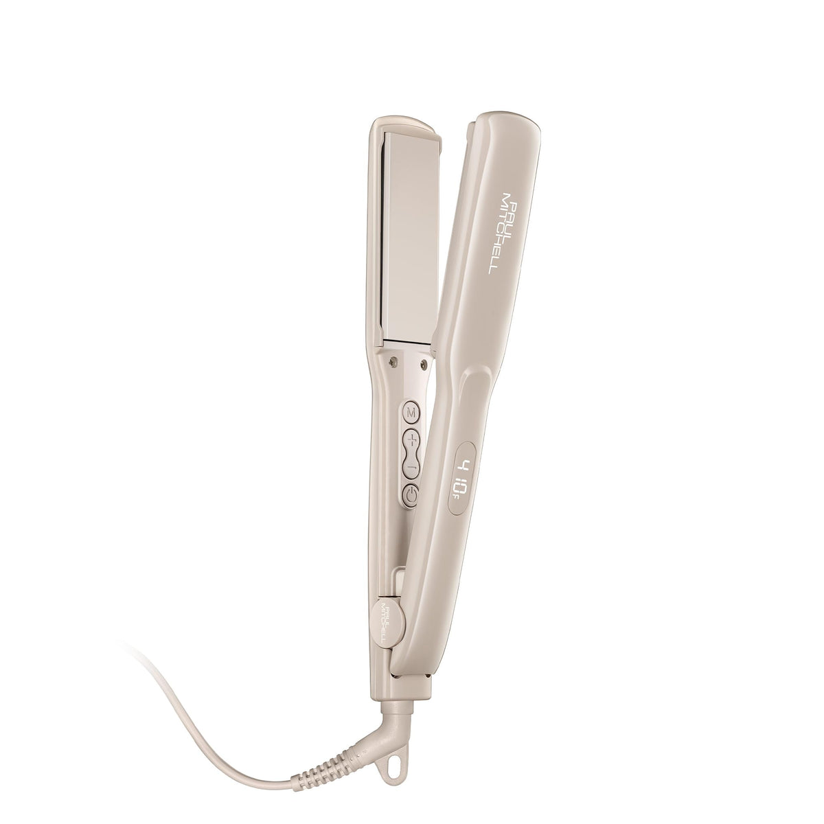 Paul Mitchell Smooth+ flat iron close-up of the ceramic plate for smooth styling