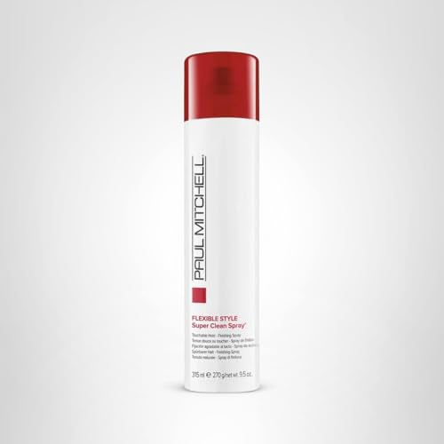 Paul Mitchell Super Clean Hairspray viene en una botella de 9,5 onzas