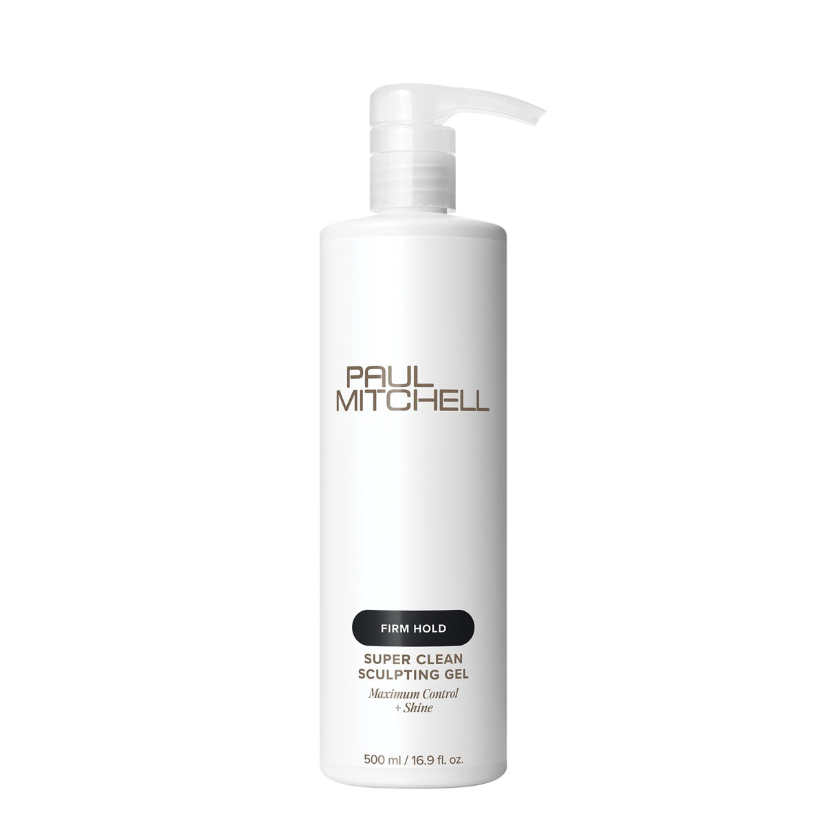 Paul Mitchell Super Clean Sculpting Gel offers firm hold for precise, long-lasting styles.