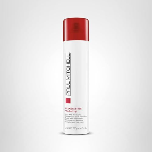 Paul Mitchell Worked Up hairspray with breezy fragrance enhances daily routines