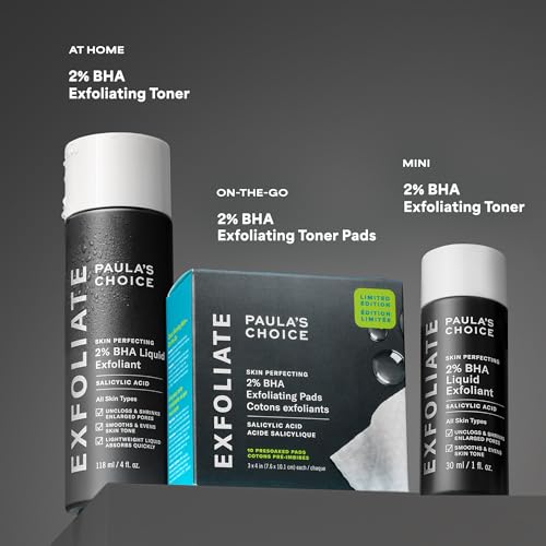 Paula's Choice 2% BHA pads texture close-up, ideal for smoother pores.
