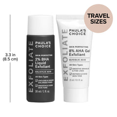 Paula's Choice 2% BHA Liquid travel bottle for clearer pores.