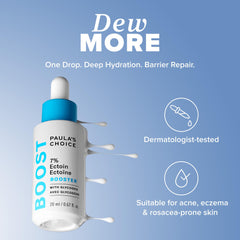 Paula's Choice 7ectoin hyaluronic serum bottle with pump for easy application.