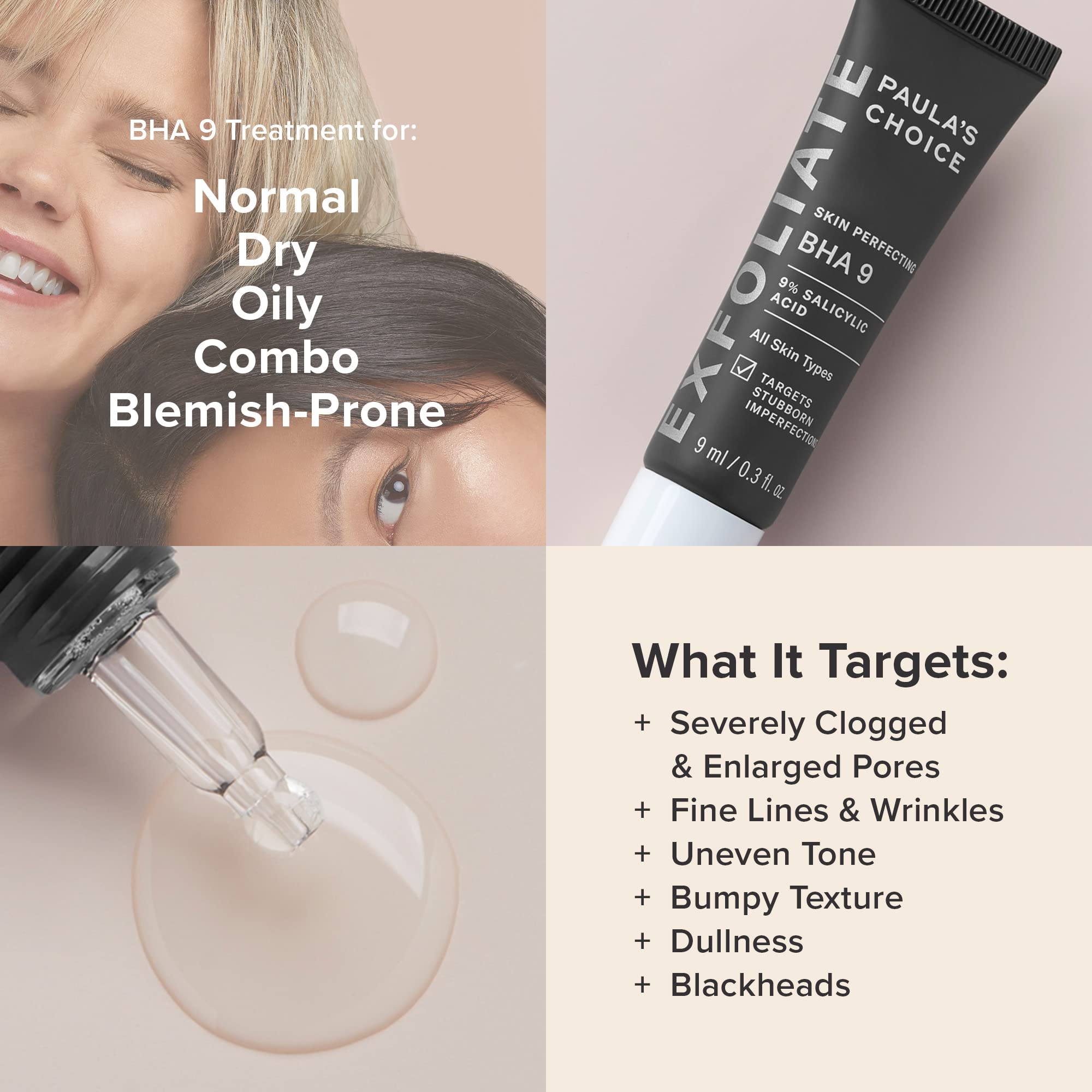 Dispense cap on Paula's Choice BHA 9 illustrating controlled application