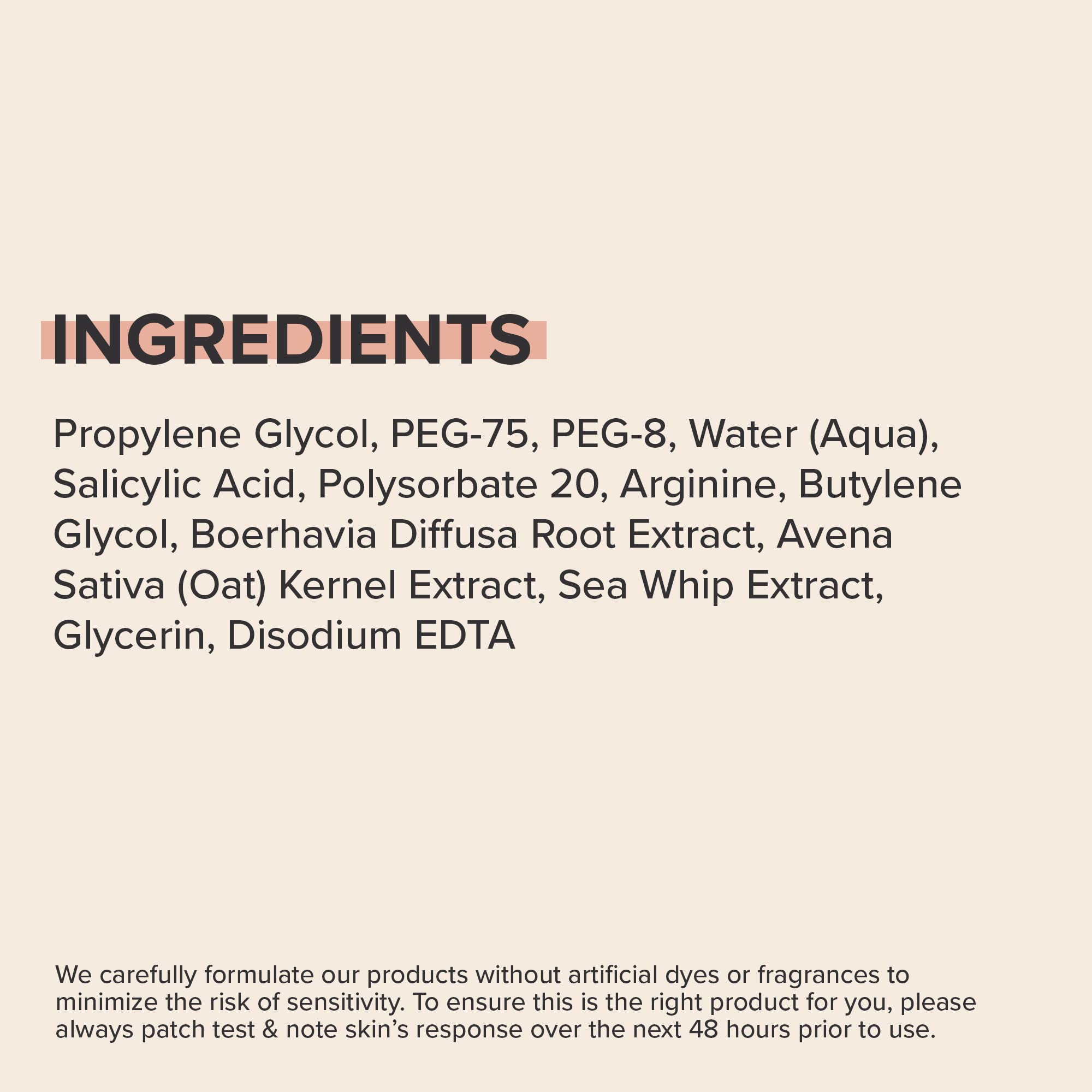 Sustainable packaging highlight for Paula's Choice BHA 9