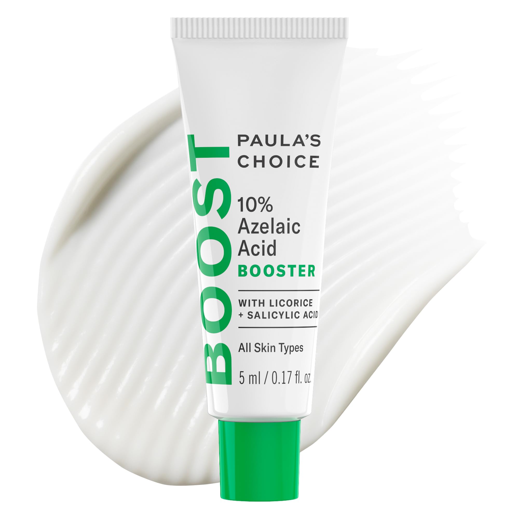 Paula's Choice Boost en frasco muestra tono más uniforme gracias al ácido azelaico