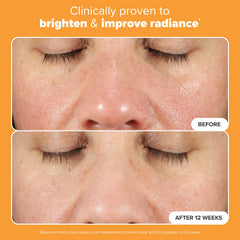 Paula's Choice Boost C15 serum on hand shows quick absorption