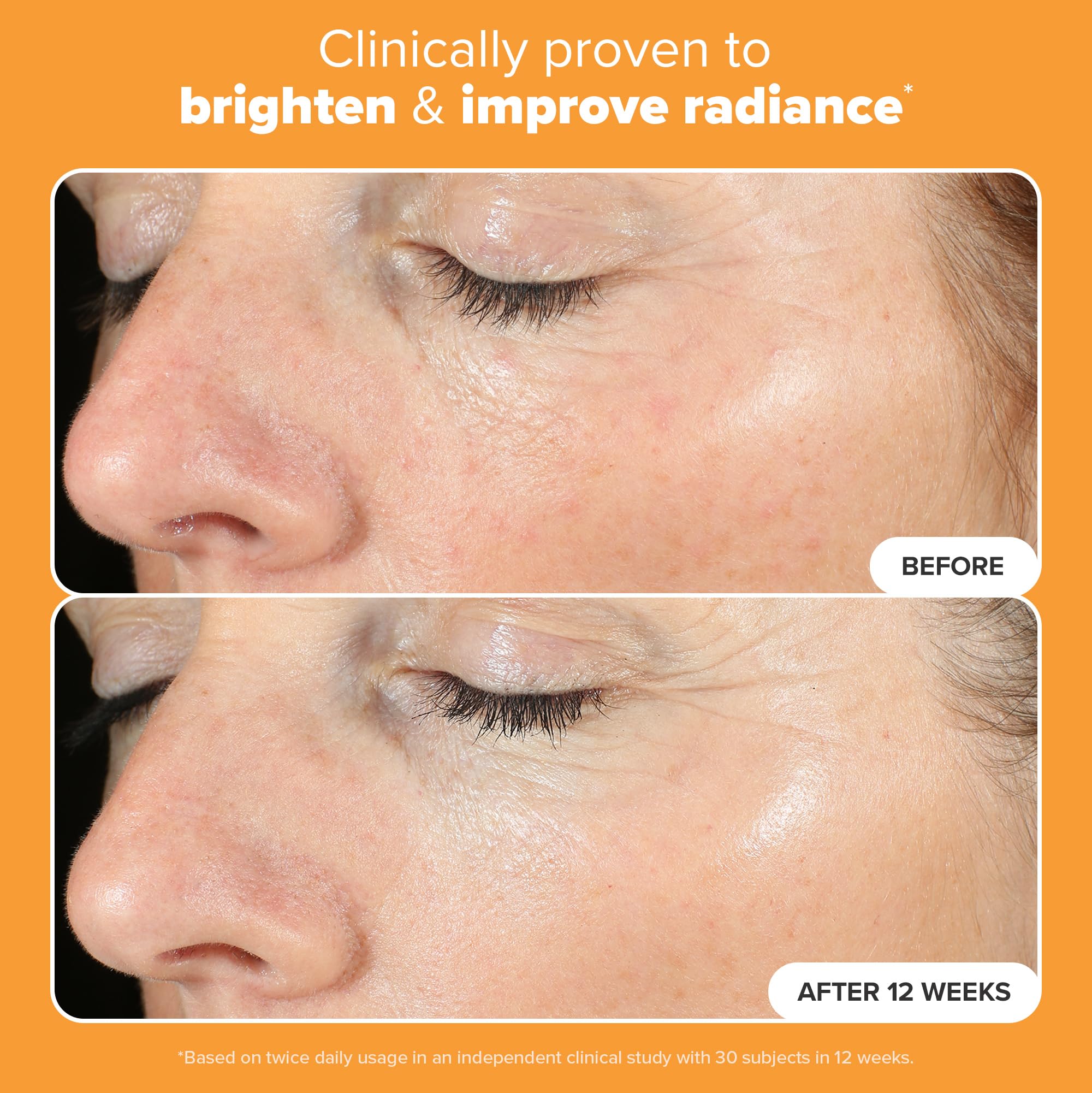 Paula's Choice Boost C15 texture swatch indicates lightweight formula