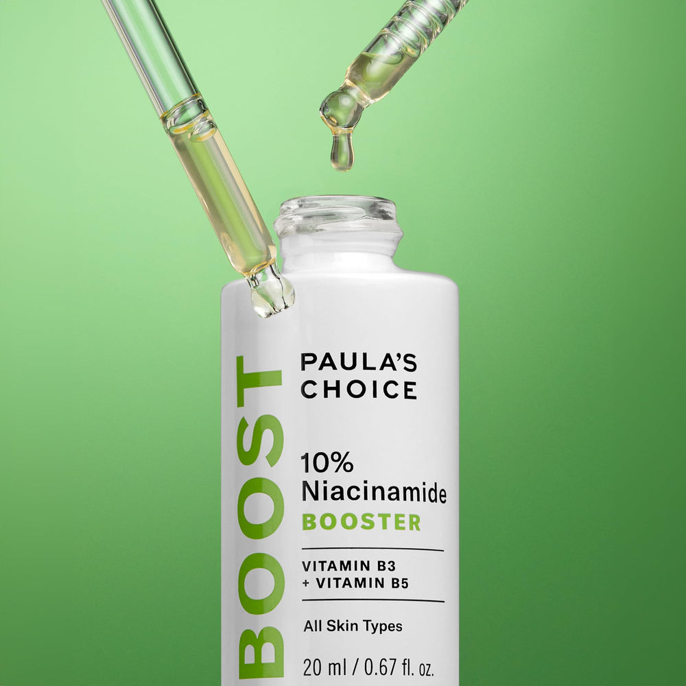 Paula's Choice BOOST compact packaging on a clean shelf