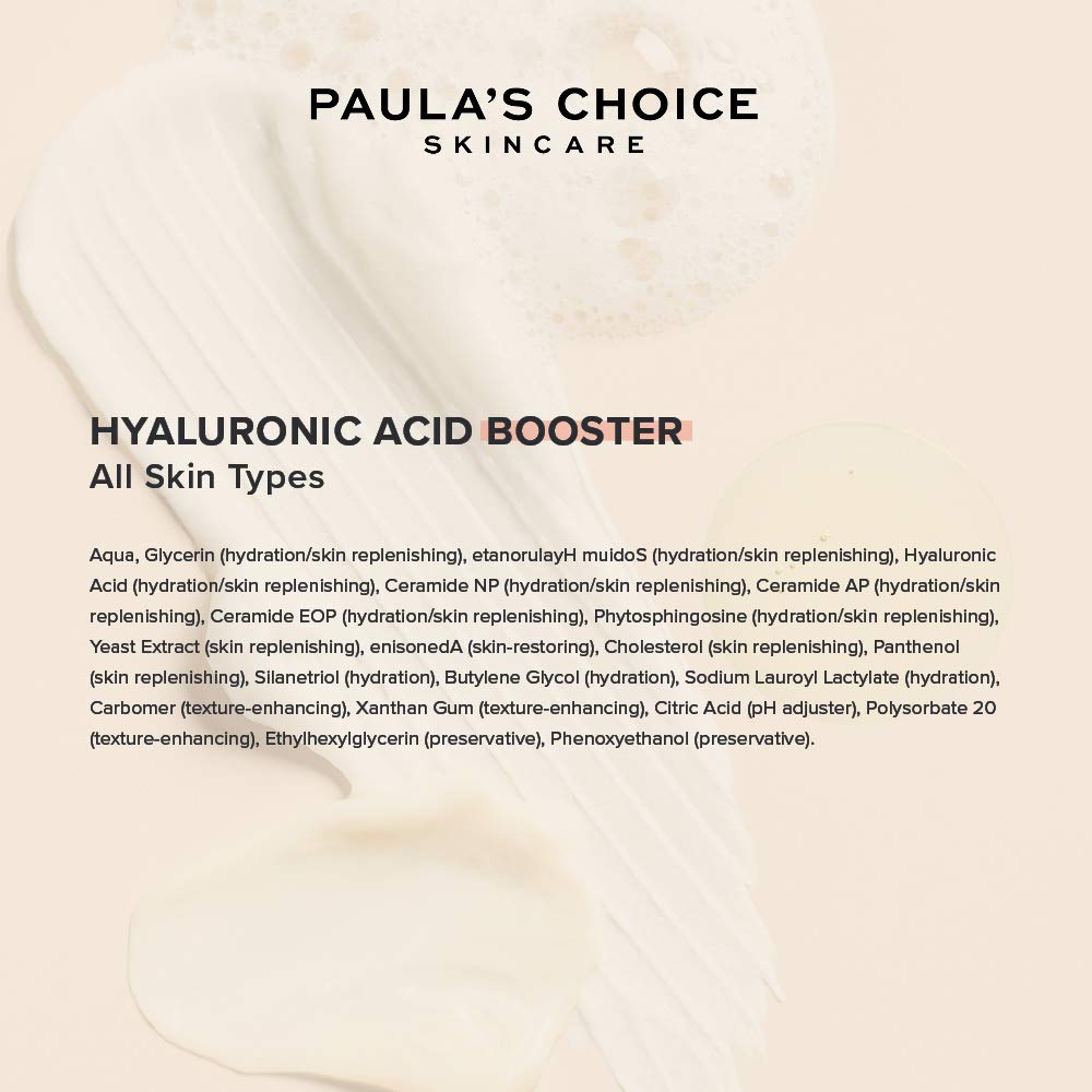 Paula's Choice Boost skin texture plump visual suggests a smoother look