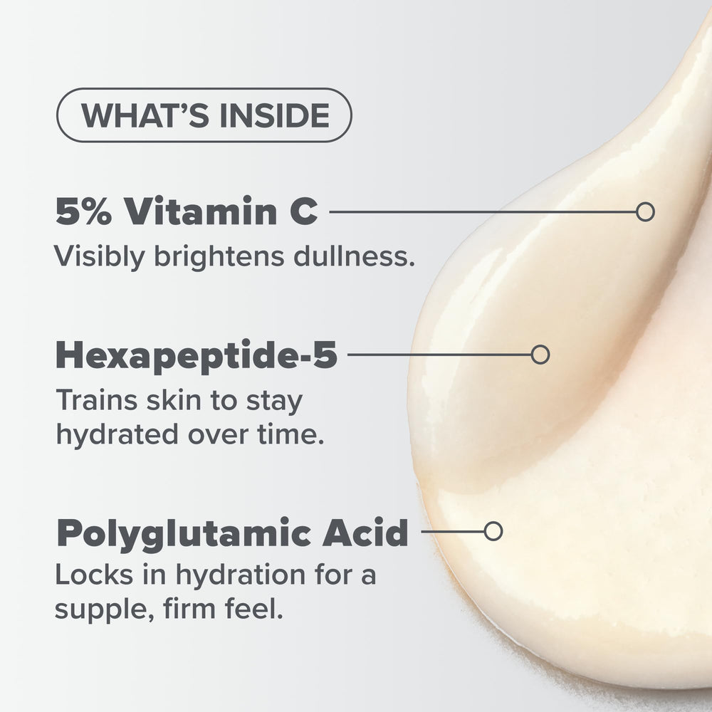 Close-up icon of ingredients for Paula's Choice C5 highlighting hydration benefits.