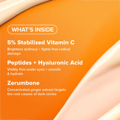 Paula's Choice C5 eye cream application demonstrates quick absorption for a rested look.