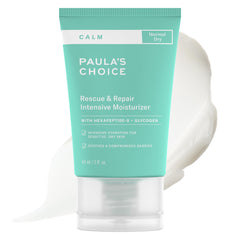 Paula's Choice CALM Intensive moisturizer bottle front aids sensitive skin hydration.
