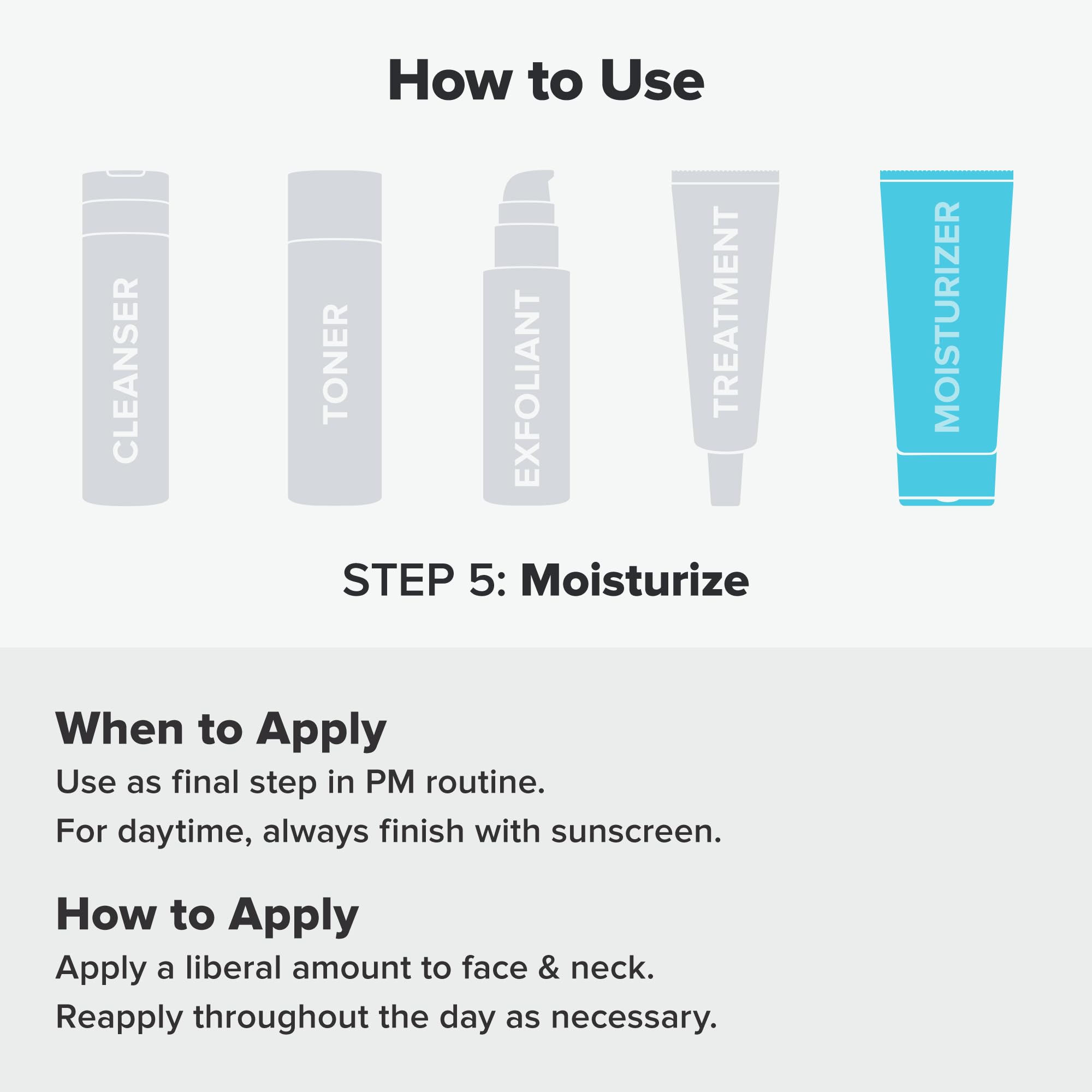 Paula's Choice Oil-Free Moisturizer absorbs quickly for comfortable wear.
