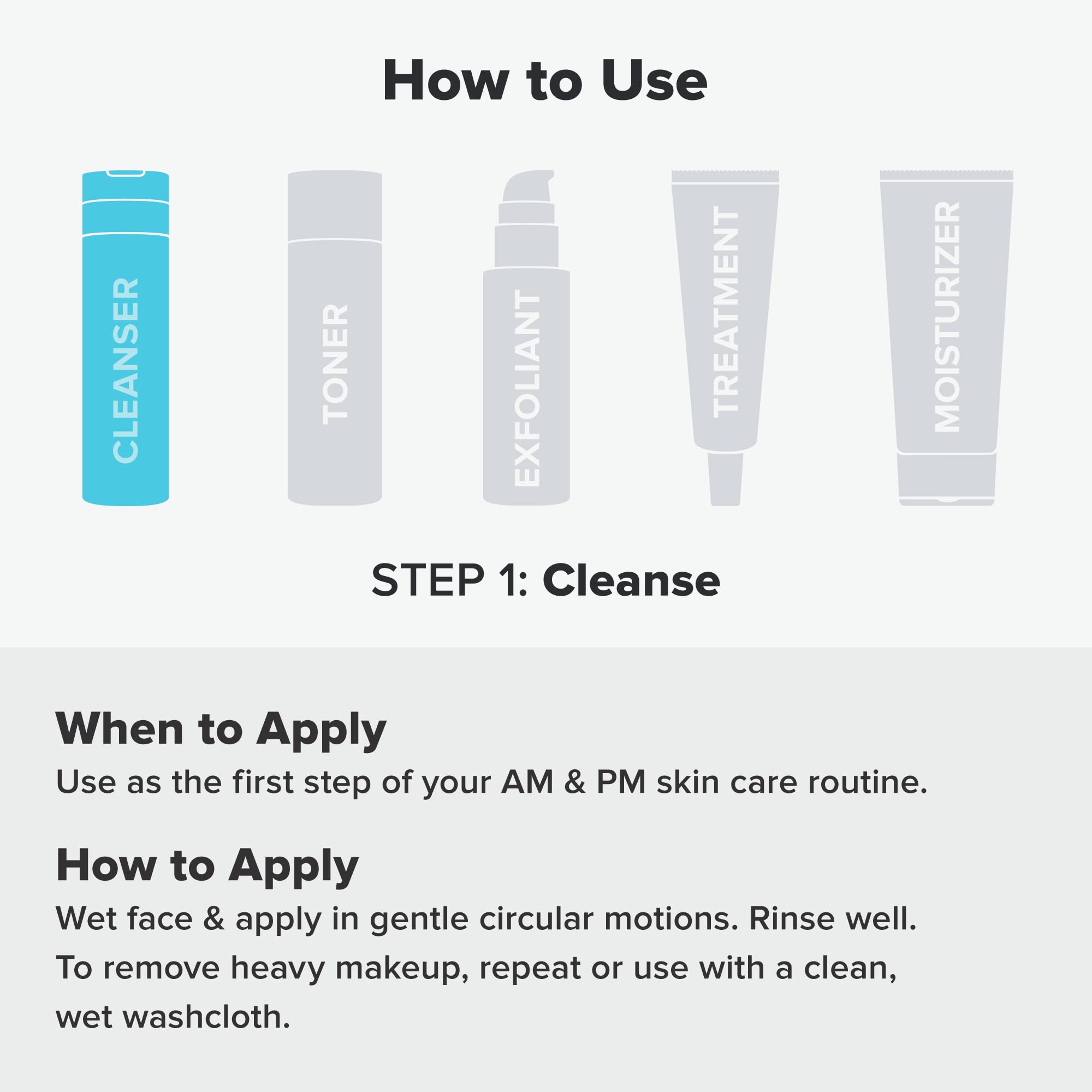 Close-up of pores after cleansing with Paula's Choice for clearer skin.
