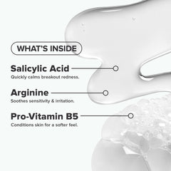 Gel texture of Paula's Choice cleanser for gentle acne-prone skin.