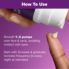 Paula's Choice CLINICAL 1% Retinol dropper; precise nightly application.