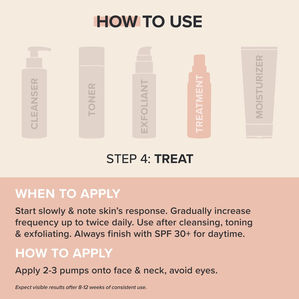 Paula's Choice Clinical Discoloration Serum dropper for precise application to patches.