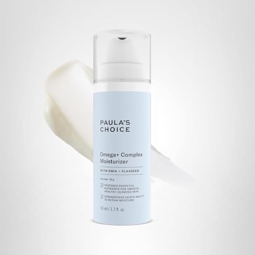 Daily skincare routine step with Paula's Choice moisturizer ideal for sensitive skin
