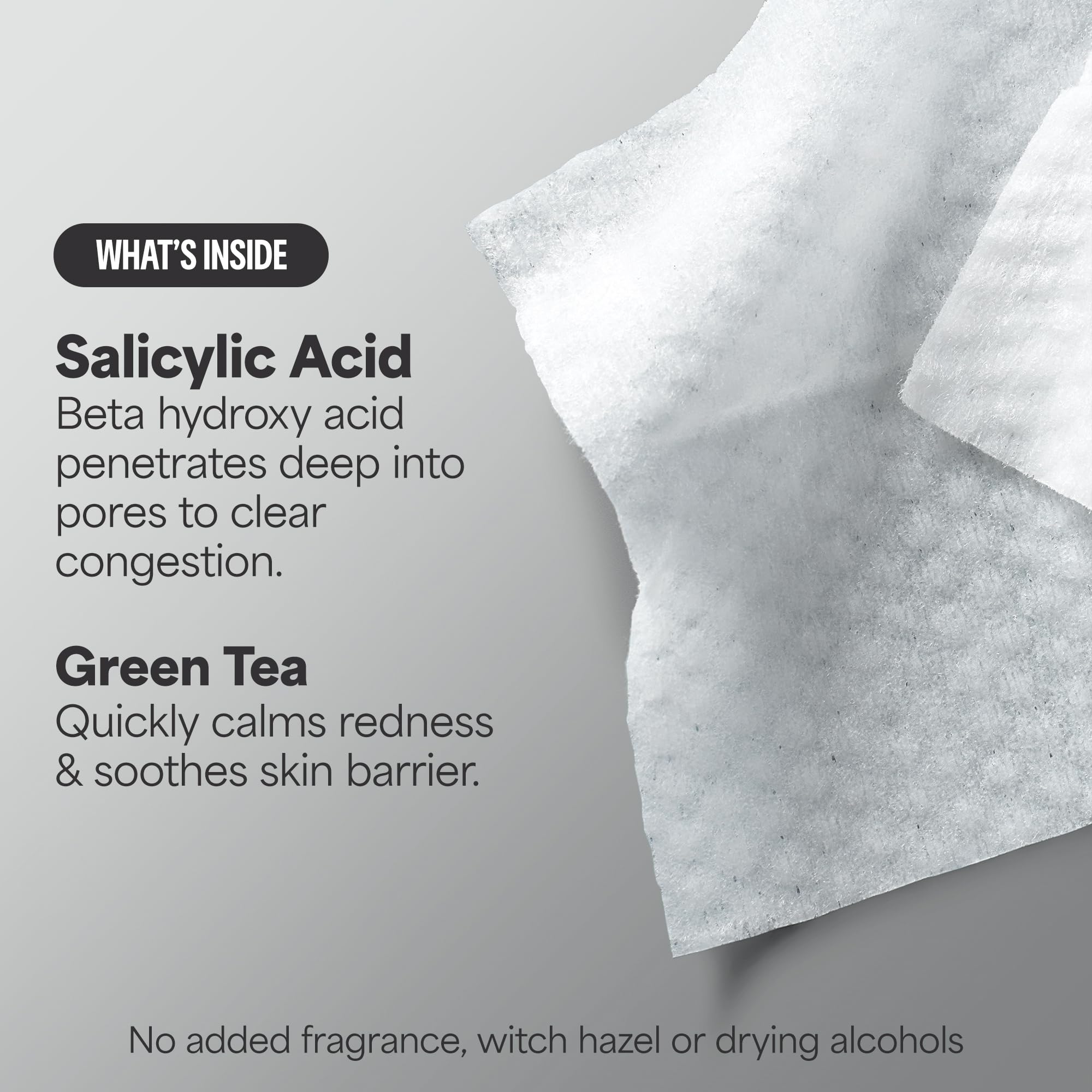 Paula's Choice pads usable on face, neck, and body