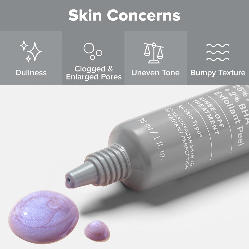 Paula's Choice fragrance-free exfoliant displayed in a skincare routine