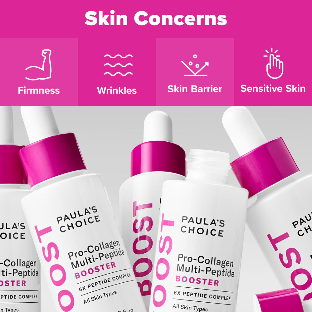 Paula's Choice hydration with hyaluronic acid highlights plump skin.