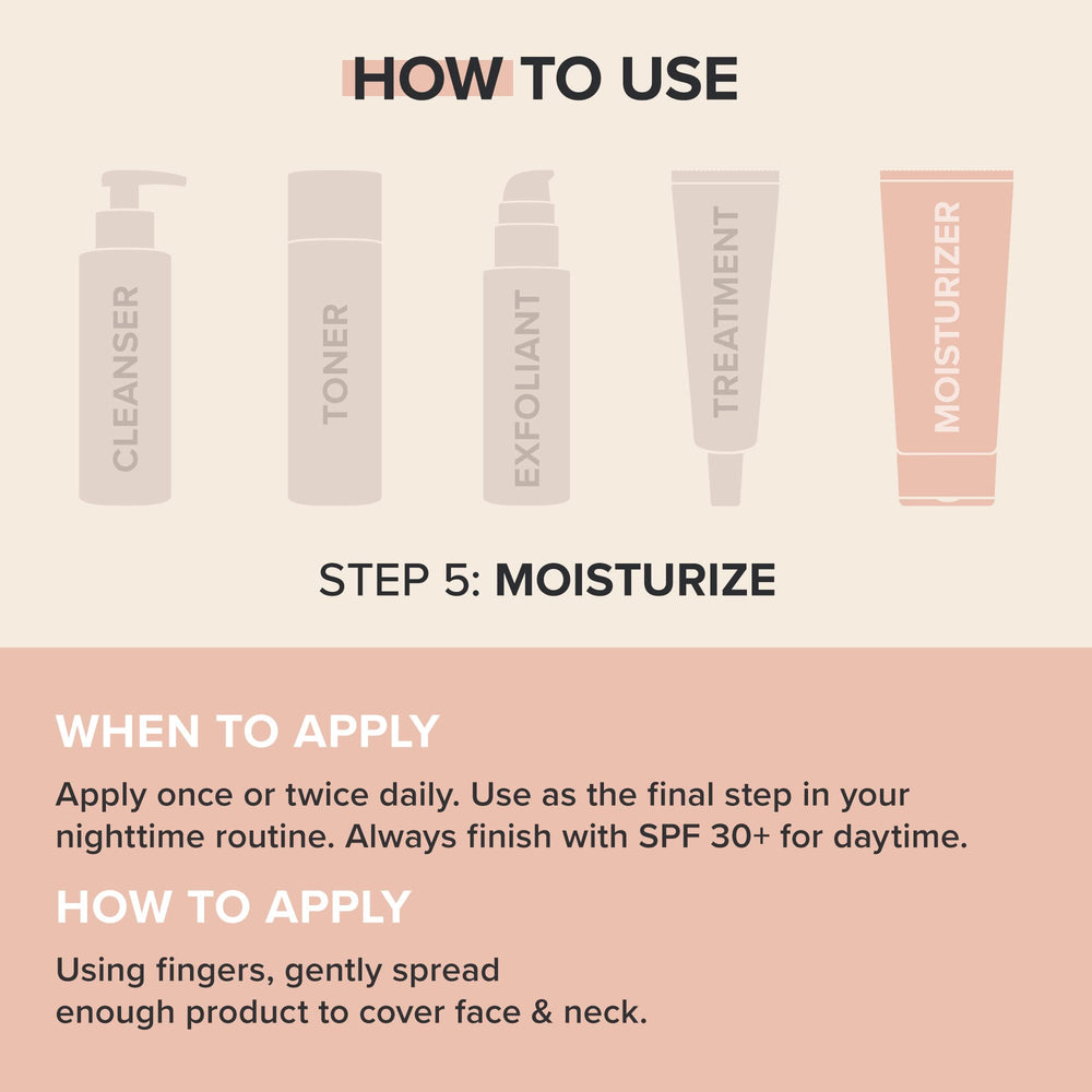 Hyaluronic acid component delivers plump moisture in the Moisture Boost