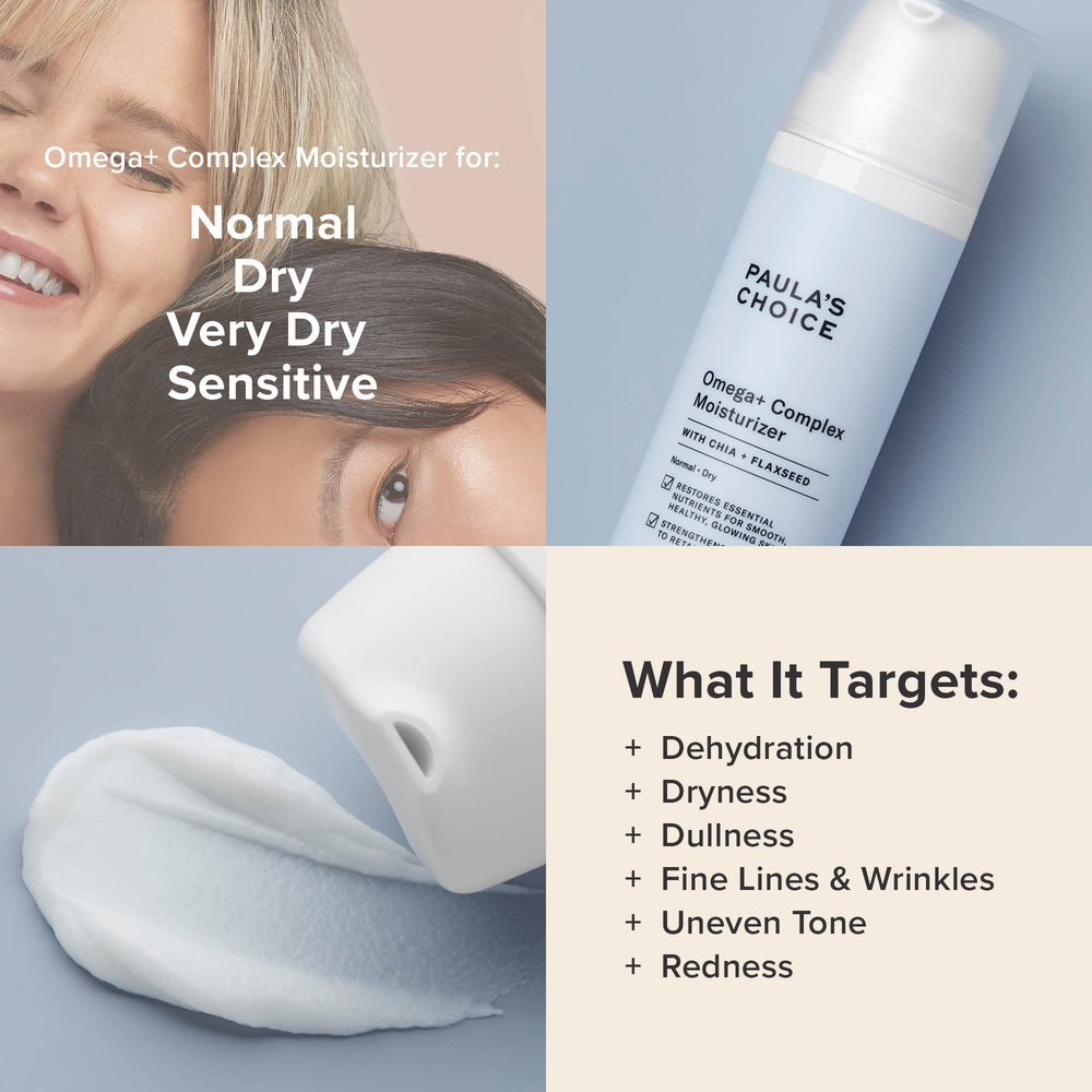 Omega+ Complex vitamin C brightening component within Paula's Choice routine