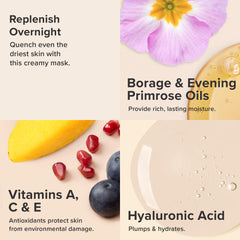 Primrose oil ingredient spotlight in Paula's Choice mask for soothing nourishment.