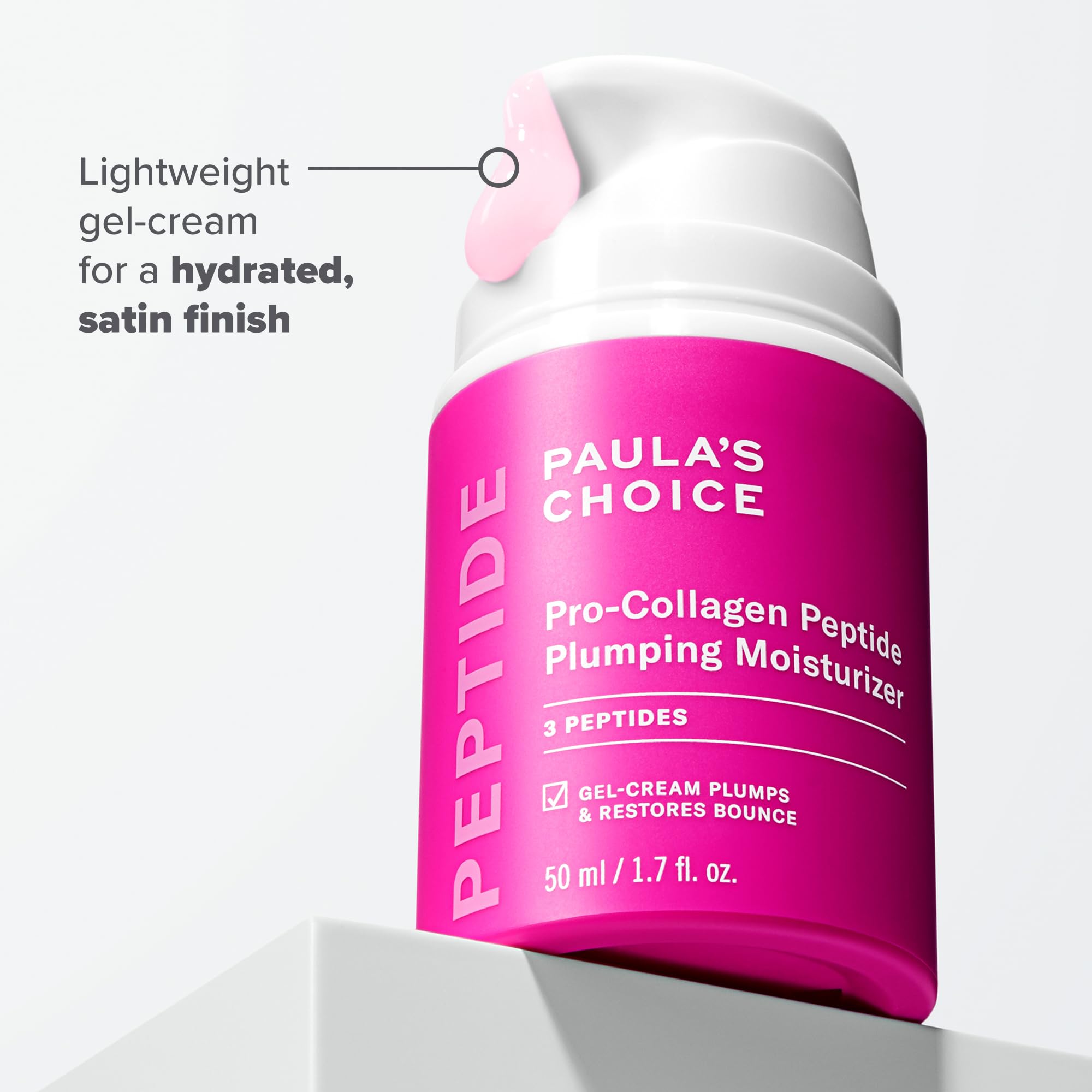 Paula's Choice Pro-Collagen Peptide Plumping moisturizer fragrance-free for sensitive skin