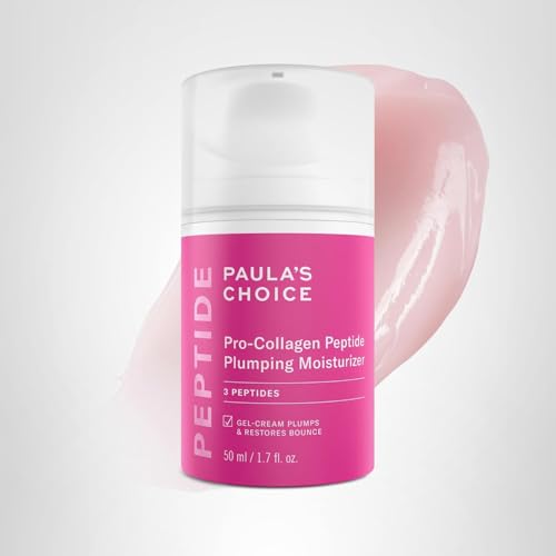 Paula's Choice Pro-Collagen Peptide Plumping moisturizer highlights barrier-supporting peptides